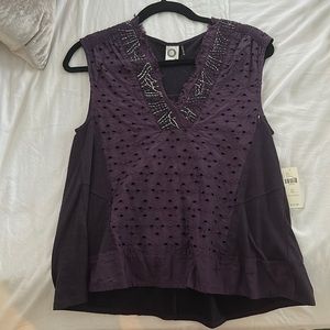 Akemi + Kim plum tank top